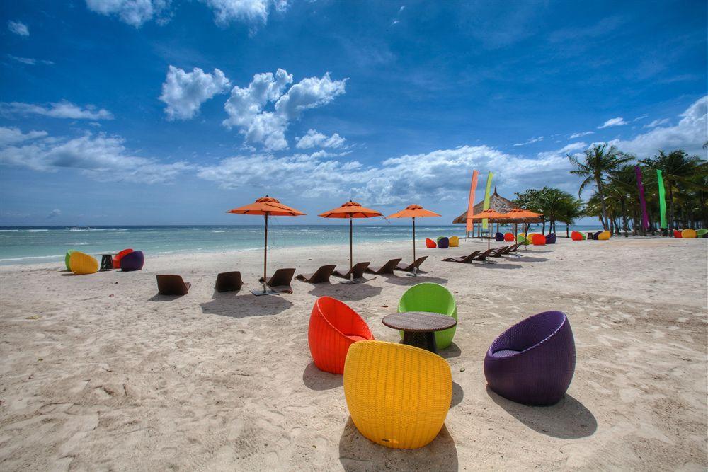 Oceanica Resort Panglao, Bohol Bagian luar foto Beach at the hotel