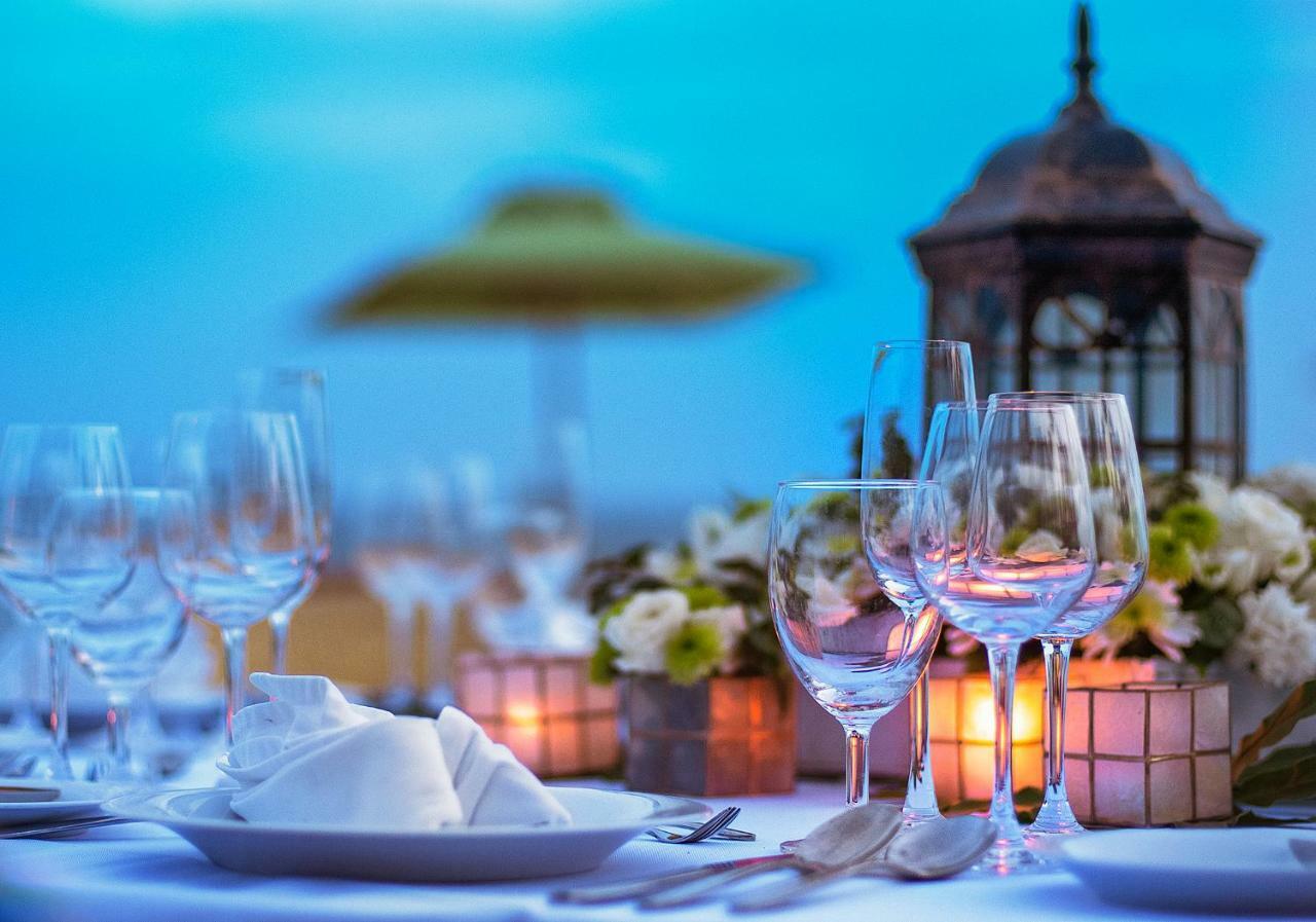 Oceanica Resort Panglao, Bohol Bagian luar foto A table set for fine dining