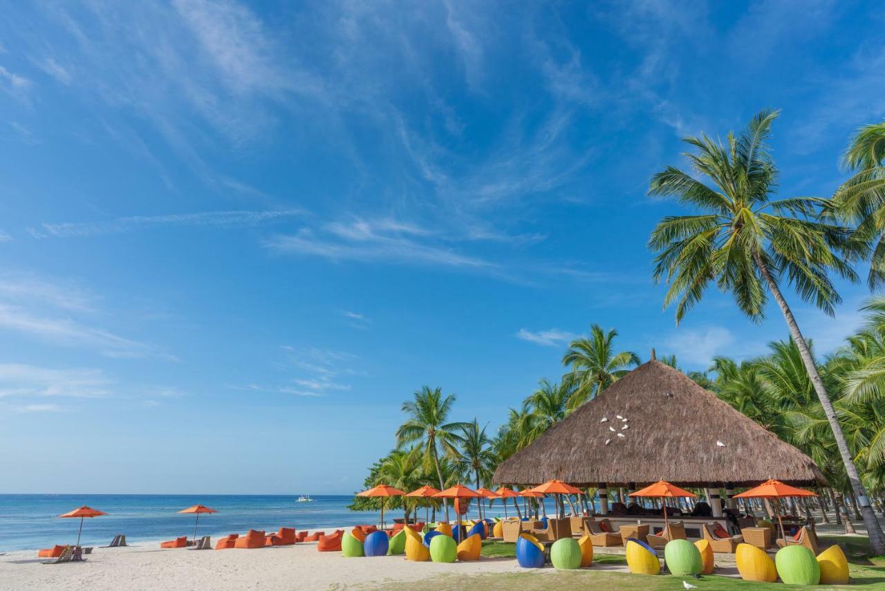 Oceanica Resort Panglao, Bohol Bagian luar foto The beach at the resort